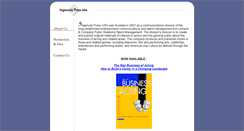 Desktop Screenshot of ingenuitypressusa.com